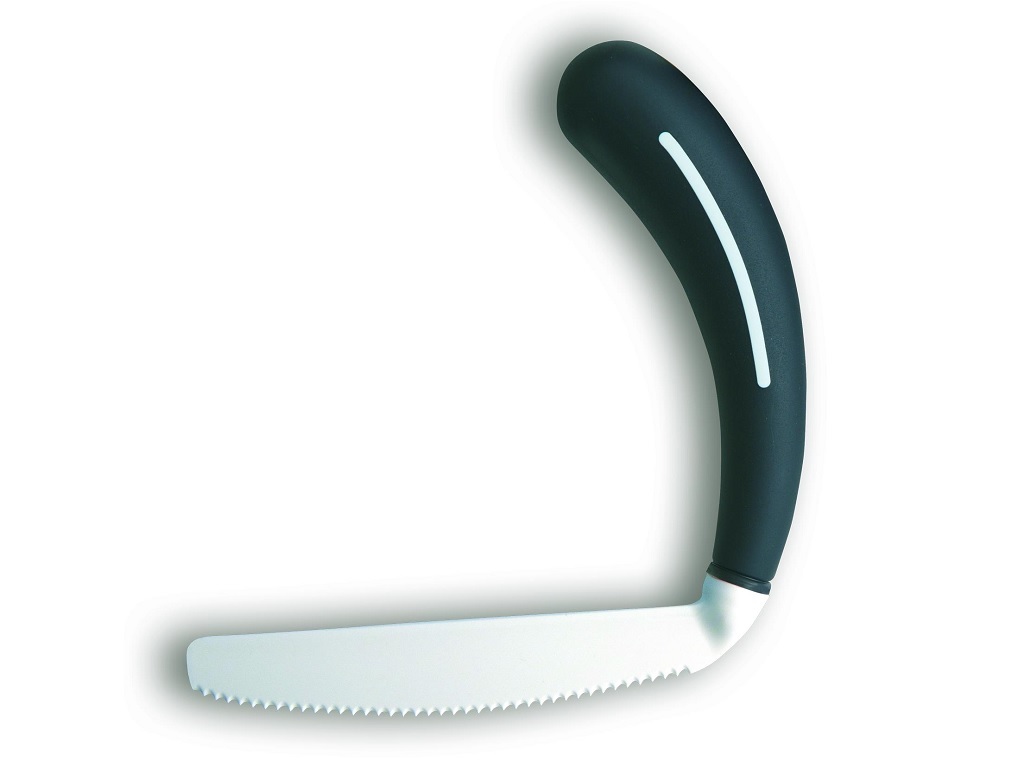 Henro-Grip Kniv grå