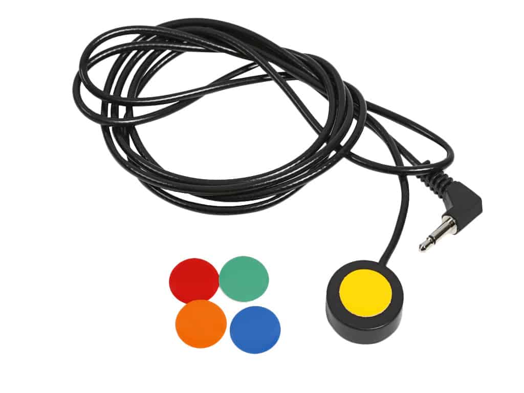 Minikontakt med mærkater